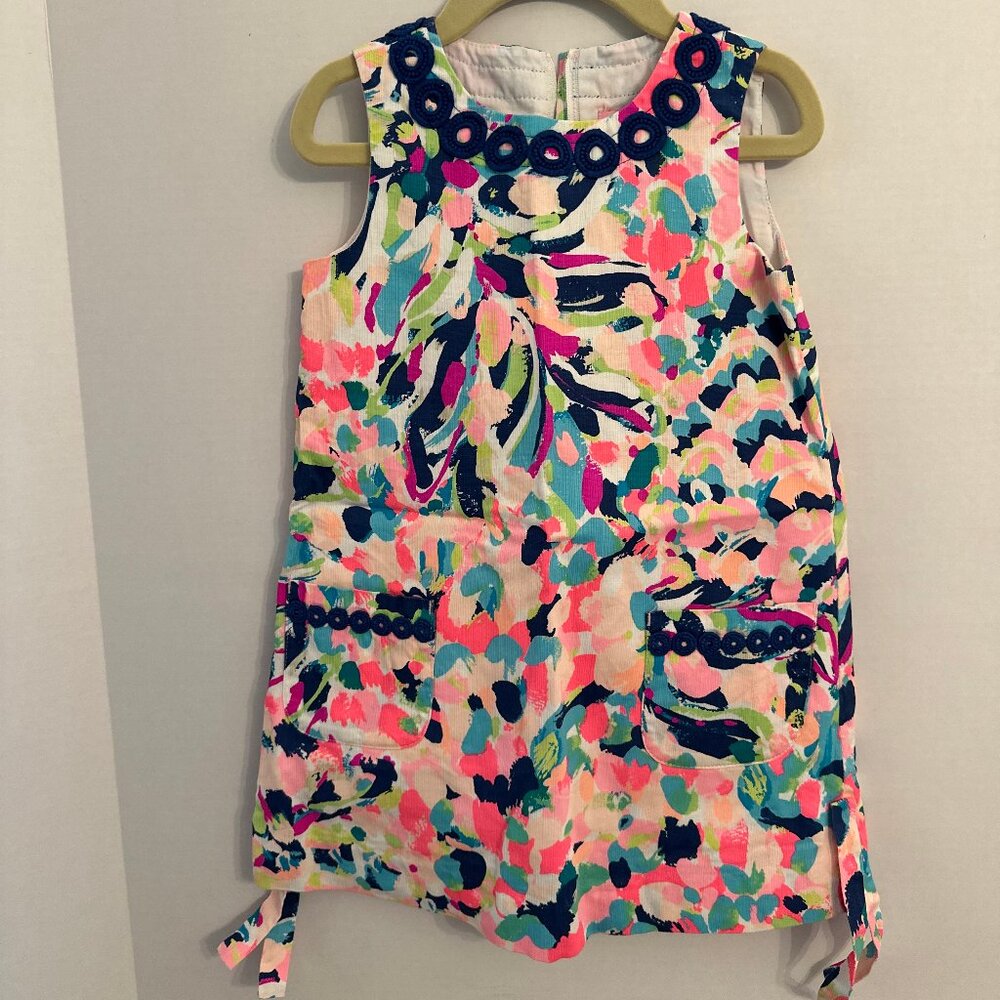 Lilly Pulitzer Classic Shift Dress size 4T